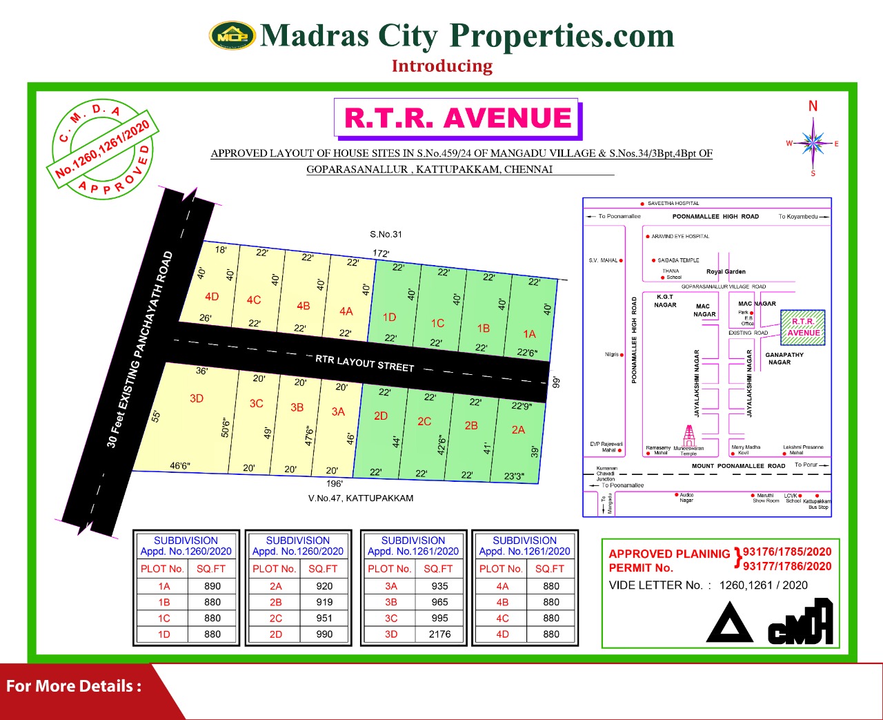 Dr. Chowdappa Nagar Gerugambakkam